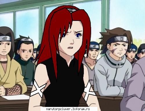 in titlu spune ca trebuia sa fie uzumaky .. si asa si este .... este sora lui naruto numai ca sia